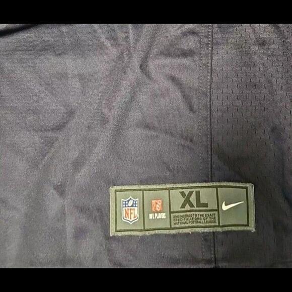 Mens Nike Kahlil Mack #52 Chicago Bears On Field Jersey - Sz XL, Navy/Orange - Picture 3 of 4